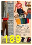 1969 Sears Summer Catalog, Page 189