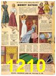 1950 Sears Spring Summer Catalog, Page 1210
