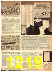 1952 Sears Fall Winter Catalog, Page 1219