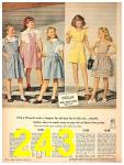 1946 Sears Spring Summer Catalog, Page 243