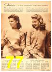 1943 Sears Spring Summer Catalog, Page 77