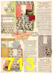 1956 Sears Spring Summer Catalog, Page 713