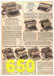 1955 Sears Fall Winter Catalog, Page 650