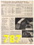 1982 Sears Fall Winter Catalog, Page 787