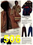 1981 Sears Fall Winter Catalog, Page 506