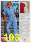 1985 Sears Spring Summer Catalog, Page 103