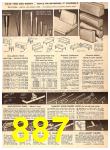 1956 Sears Fall Winter Catalog, Page 887
