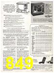 1983 Sears Fall Winter Catalog, Page 849