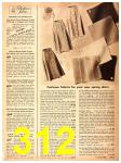 1946 Sears Spring Summer Catalog, Page 312