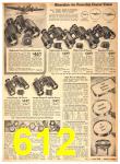 1941 Sears Fall Winter Catalog, Page 612
