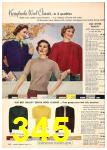 1952 Sears Fall Winter Catalog, Page 345
